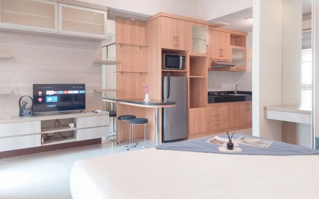 Best Homey And Modern Studio Apartment At Scientia Residence