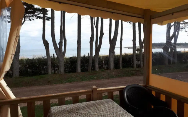 Mobilhome. casita camping du conguel