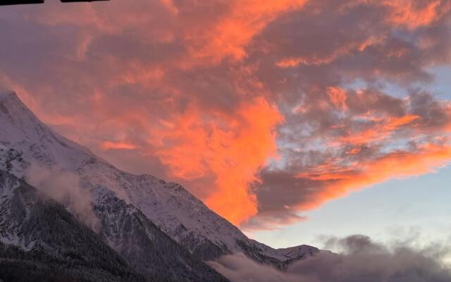 Mont Blanc 43, vue Mont Blanc , balcon, parking