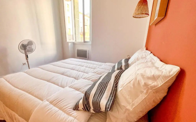 ALBA, central, mer à 50m, wifi - Ajaccio