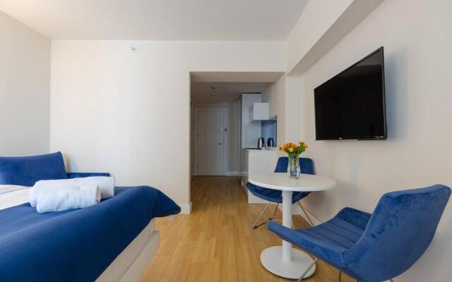 Seaside Studio Apt Balcony in Batumi Center