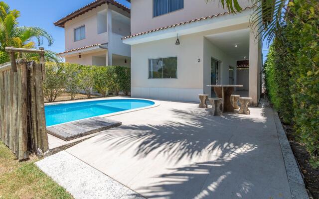Casa com piscina a 400m da praia MSR003