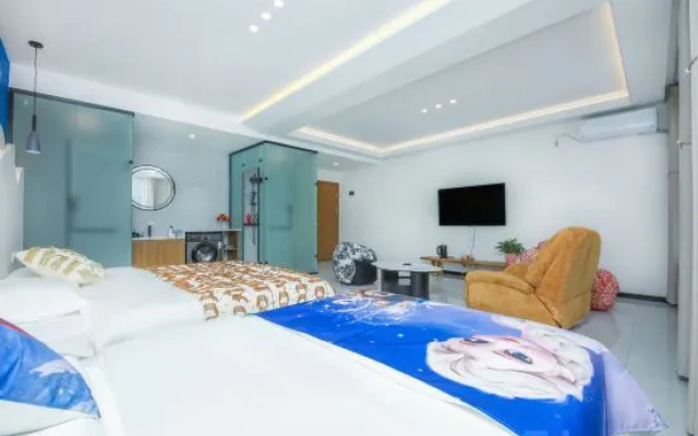 Jiuzinan Court · Qinglan | Aurora · Dusk · Slope Homestay (Bagua City Lijie Store) – Guest Rooms – Tekes