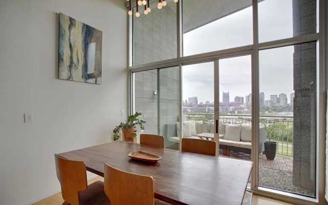 Luxe Downtown Penthouse with City Skyline Views