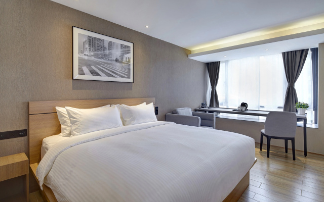Bridal Tea House Hotel - Guangzhou Panyu Square Metro Station Branch – Guest Rooms – Guangzhou