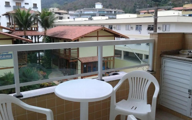 Apto 3 quartos Condominio Costa Atlantica-pé na areia-em Ubatuba,SP