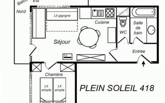 Holiday home Residence Plein Soleil