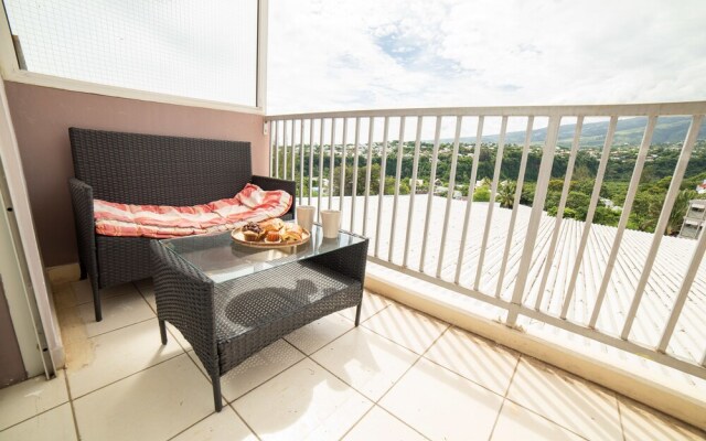 Le Calou, Studio vue Mer et Montagne, Sainte-Clotilde, Keylodge Réunion