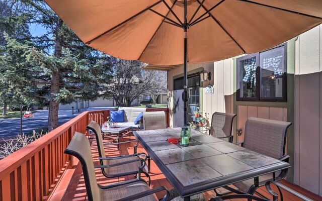 Flagstaff Townhome w/ Deck: 10 Mi to Walnut Canyon