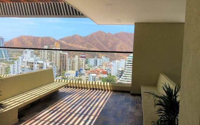 Apartamento con Piscina en Santa Marta