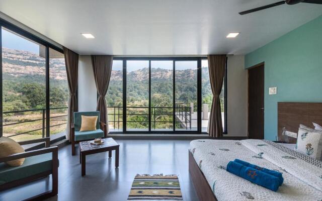 SaffronStays Mountain Aer, Karjat