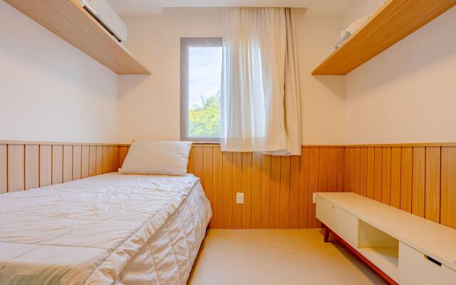 IT14 Apto Moderno e Aconchegante, 3 Quartos - Itacimirim