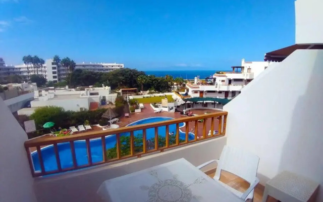 Close to beach with pool & sea views 209