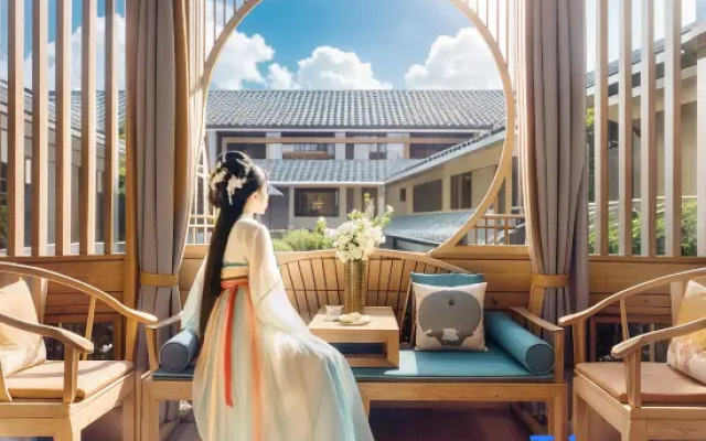 Chubo Sulang · 180° Volcano Garden View Designer Boutique Inn (Heshun Ancient Town Branch)