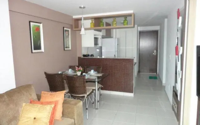 Apart Vista Mar para até 6 pessoas