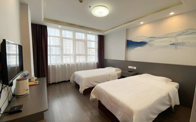 GreenTree Inn HanZhong Railway Station BeiYiHuan Road Express Hotel – Guest Rooms – Hanzhong