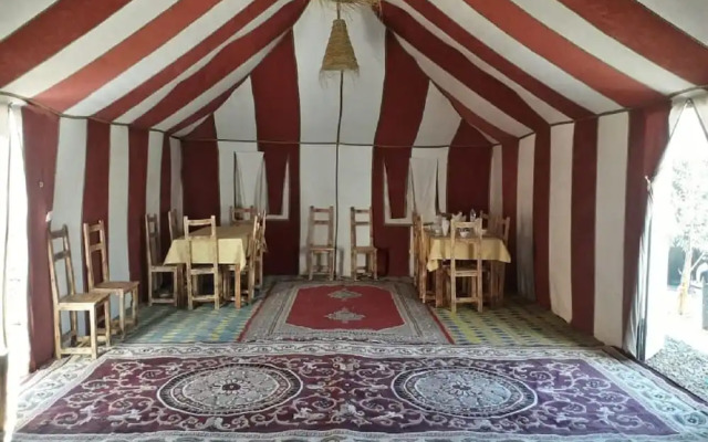 Family desert camp
