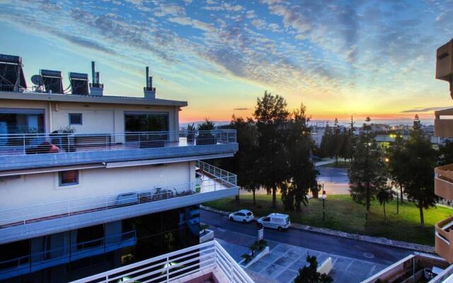 Bright apartment in Glyfada close to the sea