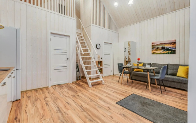 Загородный дом с баней на дровах