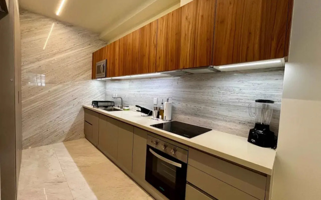 w Prestigious 1BR w Modern Terrace in Polanco