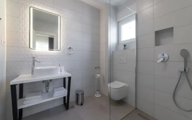 Luxury Kastela Villa With Heated Pool and Lounge Area