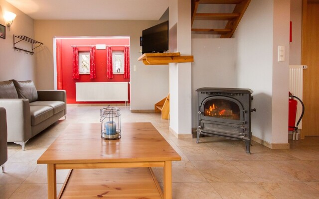 Comfortable bungalow with a terrace located in the Ourthedal