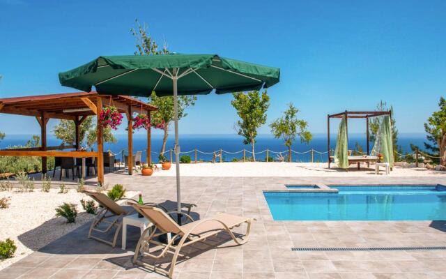 Villa Paradiso Sunset Private Pool Walk to Beach Sea Views A C Wifi - 3072