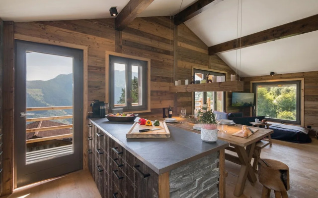 Chalet Capricorne Alpine Chique Sauna