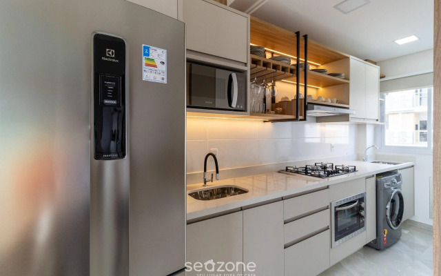 Apto agradável e equipado a 200m da praia PRA0304