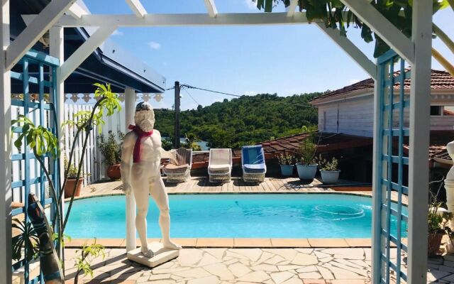 House With one Bedroom in Le Vauclin, With Pool Access, Enclosed Garde