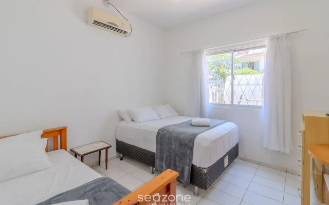 Casa 600m da Praia Central c/ garagem 3 qts NRR128