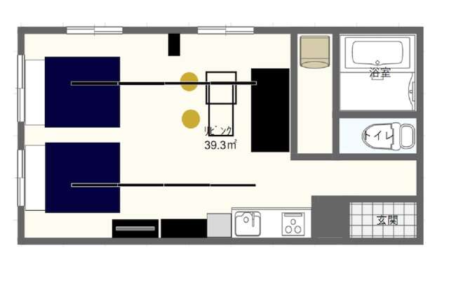 B5. SHINJUKU Design Flat # Japanese modern