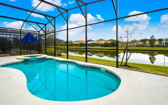 Veranda Palms Lakeview 6br Villa Pool Spa, Disney