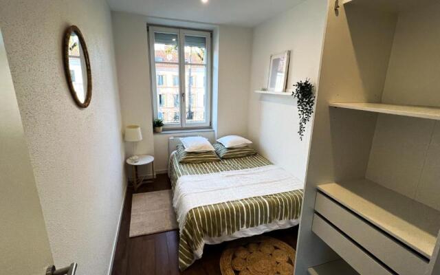 #3 Joli appartement T3 Mulhouse centre,Neuf, calme et tout équipé