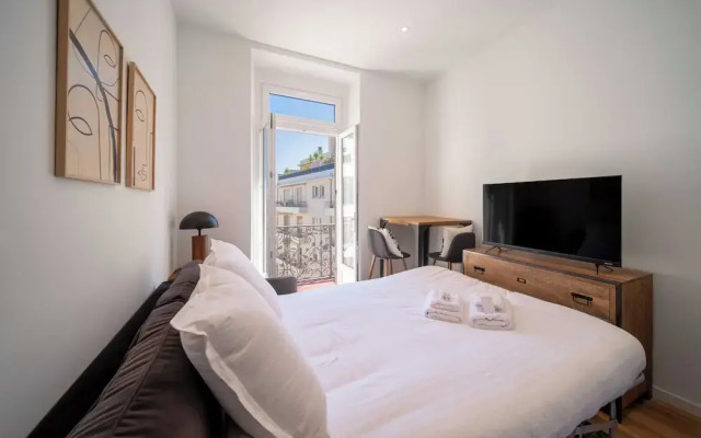 Renovated Cozy Studio - Cannes Center - 2 Persons