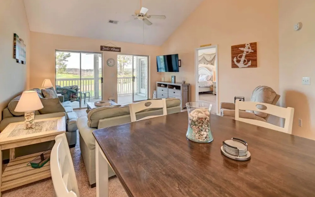 Myrtle Beach Beach Golf Villa w/ Community Pool!