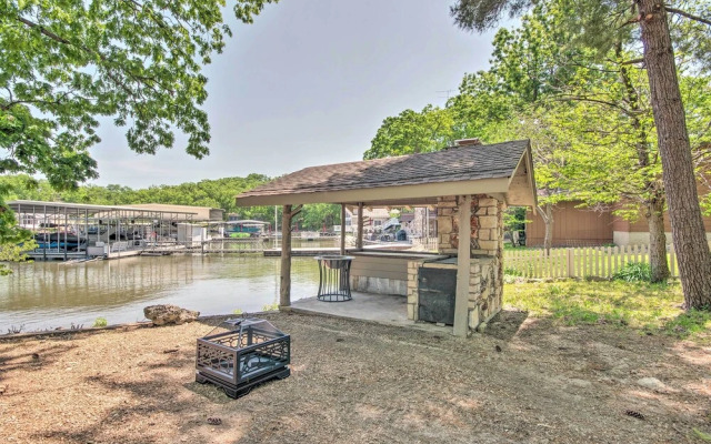 Private Dock: Home on Lake of the Ozarks