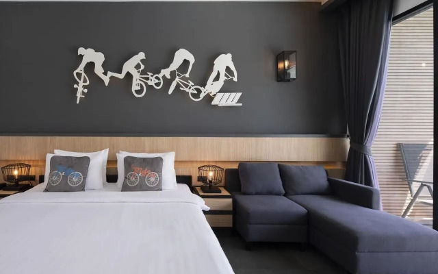 The VELO'S hotel and BMX Pump Track