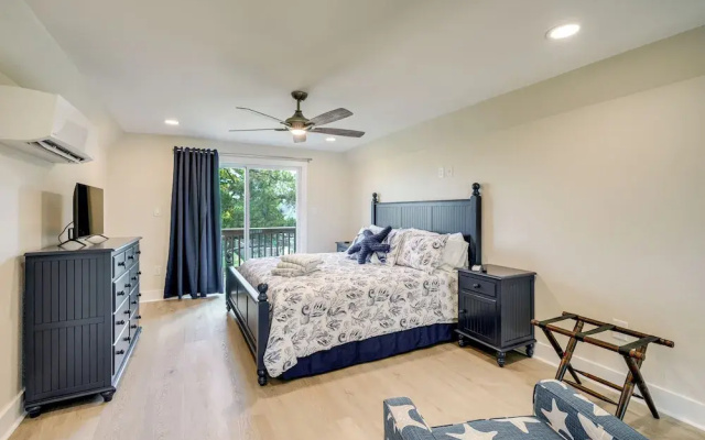 Private Dock & Beach Access: Outer Banks Area Home