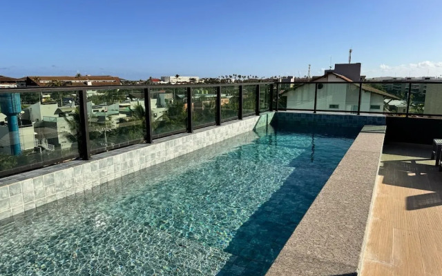 Flats a 450m do mar em Porto de Galinhas