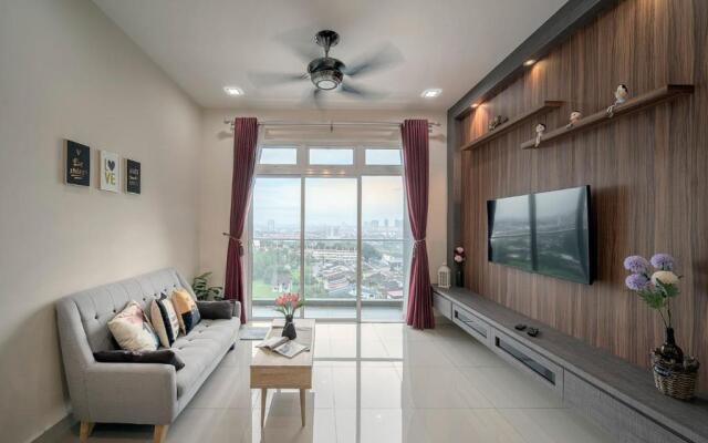 Twin Galaxy Simplistic 2BR Netflix Wifi 5pax KSL