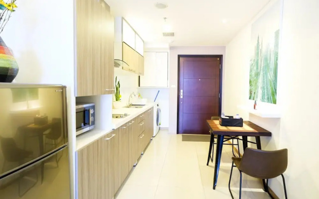 1BR Apartment with Big Sofa Bed at Casa Grande Residence