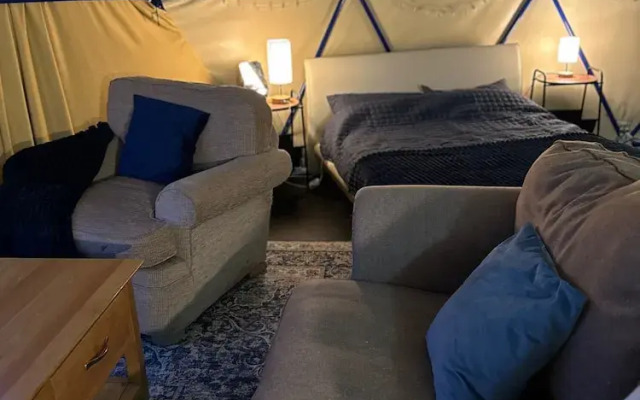 Glamping Pod - Sleeps 4 - Pets - Parking