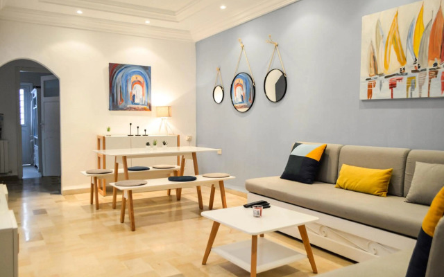 Cosy apartment @ La marsa Corniche-Beach