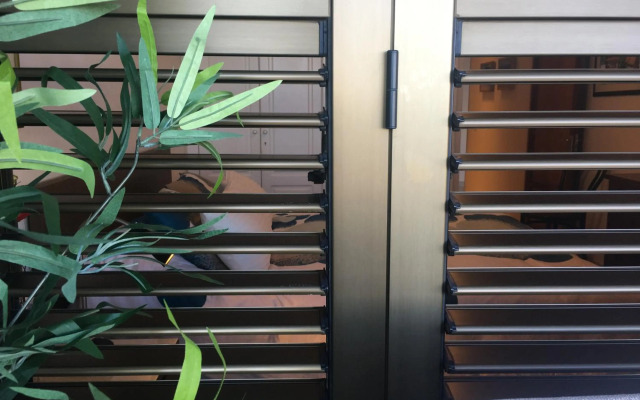 Front line beach with fantastic terrace.