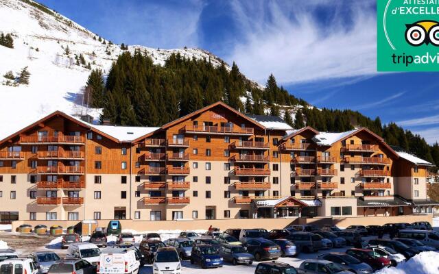 Alluring apartment in Auris en Oisans with balcony