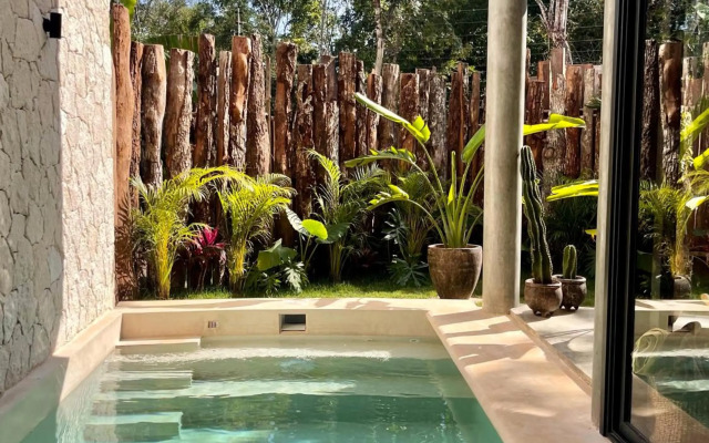 Round Luxury Villa Private Pool & Jungle rooftop 2B