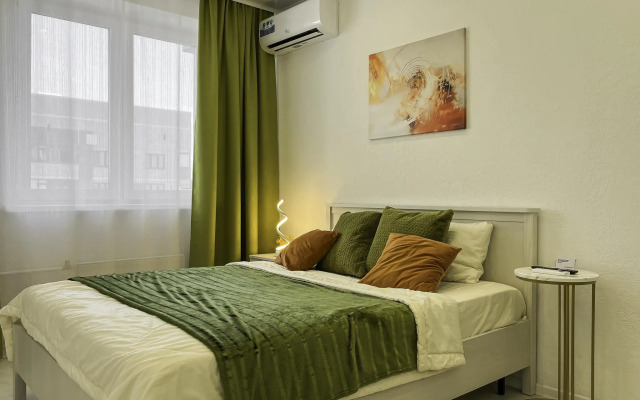 Studio apartment on Dmitry Mendeleev street 2k2
