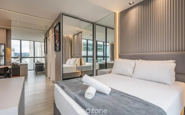 IFT - Ed. Infinity Tower Flat 350m From Meia Praia