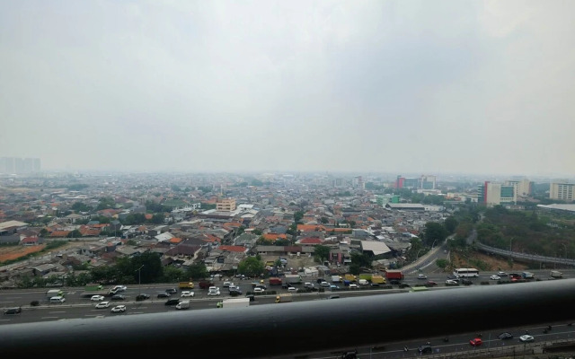 2BR at Green Pramuka Apartment with Mall Access